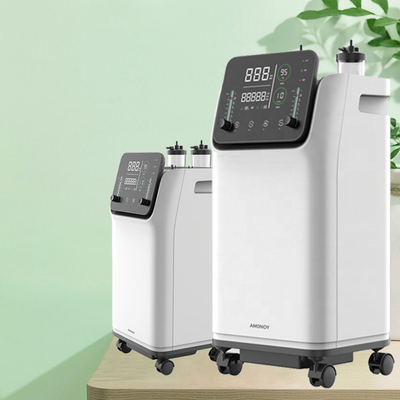 Máy tập trung O2 y tế di động gia đình 10L với chức năng nguyên tử hóa