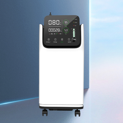 Bệnh viện tại nhà Máy tập trung oxy 5 lít với máy phun sương và màn hình LED 10 &quot;
