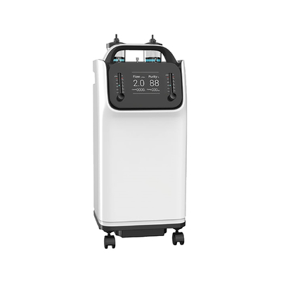 Máy tập trung oxy y tế 8 lít với tay cầm và máy phun sương Lưu lượng kép