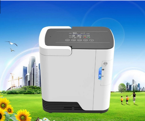 AMONOY Máy tập trung O2 di động y tế có độ ồn thấp với máy phun sương
