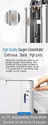 Máy tạo oxy cô đặc 2 lít di động nhỏ 7kg