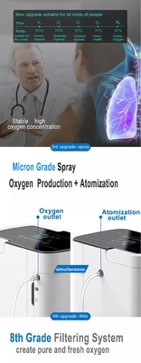 Máy tạo oxy cô đặc 2 lít di động nhỏ 7kg