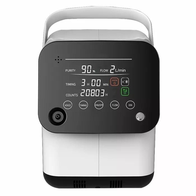 Máy tập trung oxy di động 10 lít 220 Volt với chức năng định giờ và nguyên tử hóa