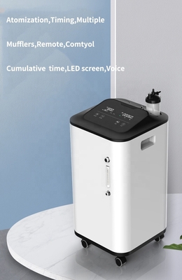 Máy oxy di động nhỏ 5L / 10L Máy tập trung oxy 220v với máy phun sương